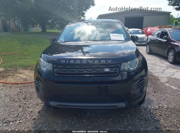 SALCP2BG8GH594601 2016 LAND ROVER DISCOVERY SPORT Black Դիմացի տեսք