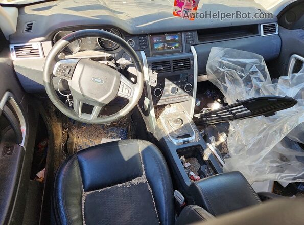SALCP2BG8HH636993 2017 LAND ROVER DISCOVERY White Dashboard view