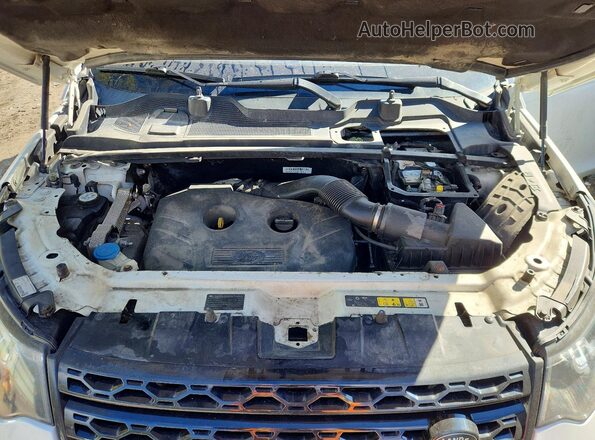 SALCP2BG8HH636993 2017 LAND ROVER DISCOVERY White Engine compartment view