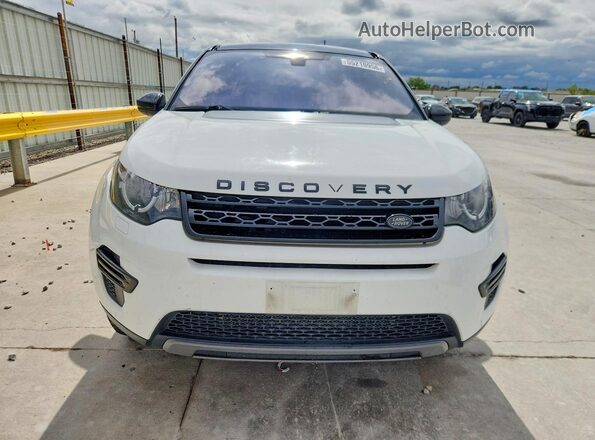 SALCP2BG8HH679746 2017 LAND ROVER DISCOVERY White წინა ხედი