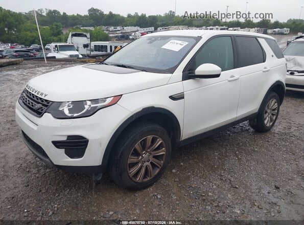 SALCP2BG9HH660672 2017 LAND ROVER DISCOVERY SPORT White Առջևի ձախ երեք քառորդ տեսարան