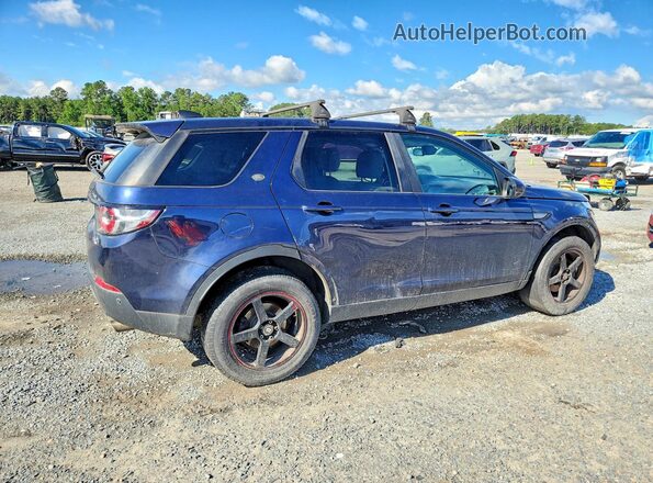 SALCP2BGXHH640253 2017 LAND ROVER DISCOVERY Синий Задняя правая четверть