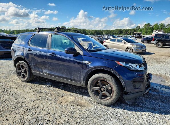 SALCP2BGXHH640253 2017 LAND ROVER DISCOVERY Синий Передняя правая четверть