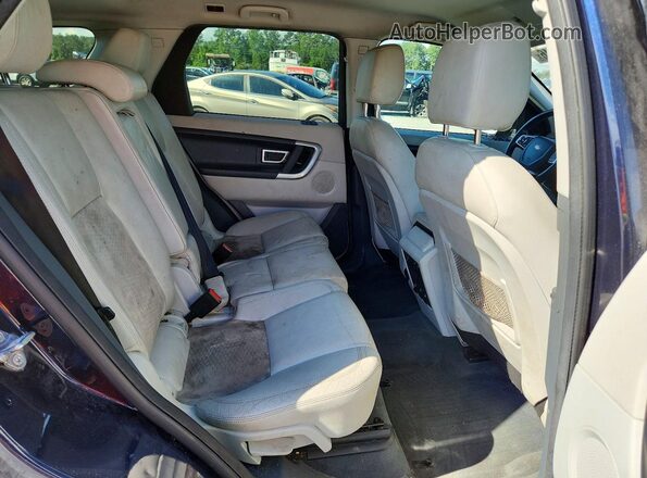 SALCP2BGXHH640253 2017 LAND ROVER DISCOVERY Синий Вид задней части салона