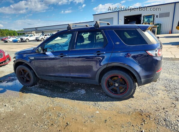 SALCP2BGXHH640253 2017 LAND ROVER DISCOVERY Синий Задняя левая четверть