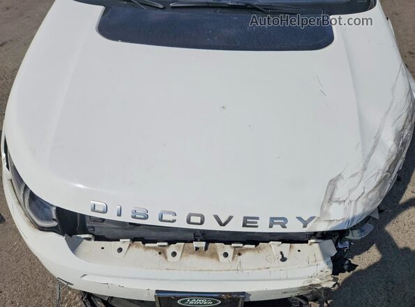 SALCP2FX0LH841226 2020 LAND ROVER DISCOVERY White Widok komory silnika