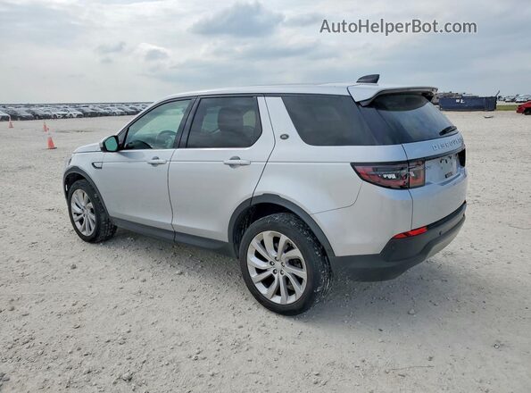 SALCP2FX2MH886766 2021 LAND ROVER DISCOVERY Silver Trasero izquierdo