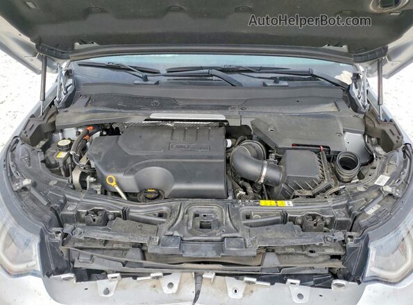 SALCP2FX2MH886766 2021 LAND ROVER DISCOVERY Silver Vista del compartimento del motor