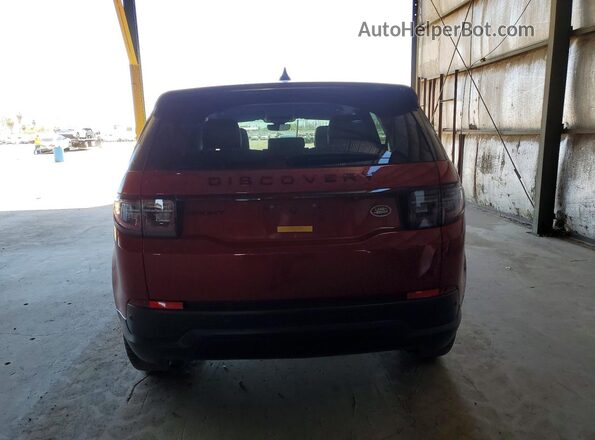 SALCP2FX2PH921813 2023 LAND ROVER DISCOVERY Red უკანა ხედი
