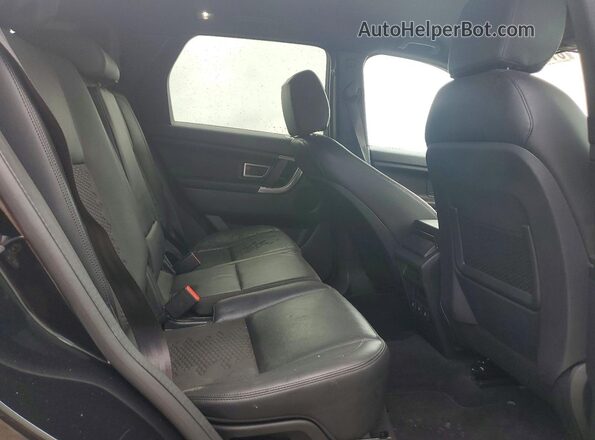 SALCP2FX3KH808512 2019 LAND ROVER DISCOVERY Black Rear seats view