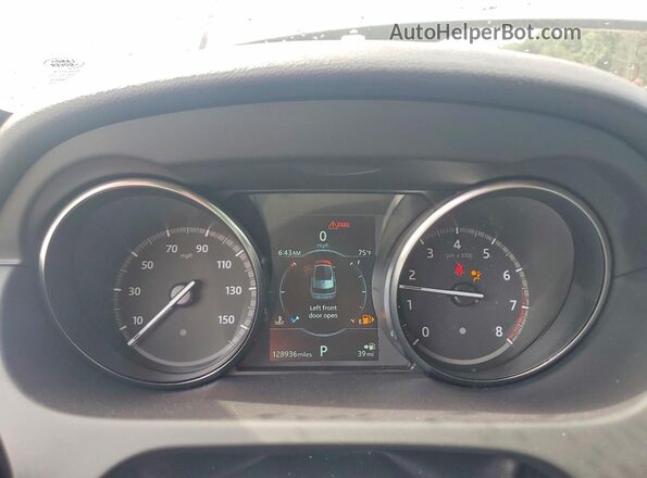 SALCP2FX3KH808512 2019 LAND ROVER DISCOVERY Black Instrument cluster view