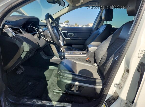 SALCP2FX4KH810947 2019 LAND ROVER DISCOVERY White Вид салону спереду