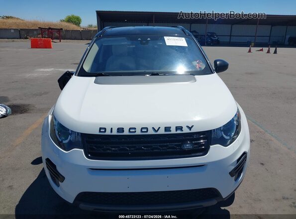 SALCP2FX4KH811452 2019 LAND ROVER DISCOVERY SPORT White Вид щитка приладів