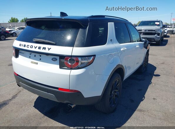 SALCP2FX4KH811452 2019 LAND ROVER DISCOVERY SPORT White Задня права чверть