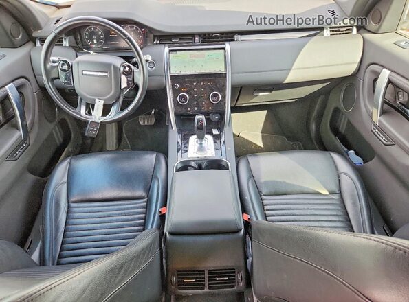 SALCP2FX6LH872545 2020 LAND ROVER DISCOVERY Silver Вид панелі приладів