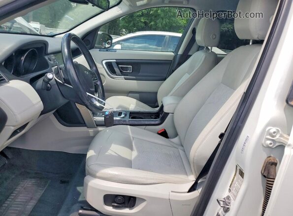 SALCP2FXXKH795385 2019 LAND ROVER DISCOVERY White Вид салону спереду