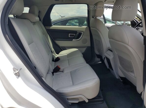 SALCP2FXXKH795385 2019 LAND ROVER DISCOVERY White Вид задніх сидінь