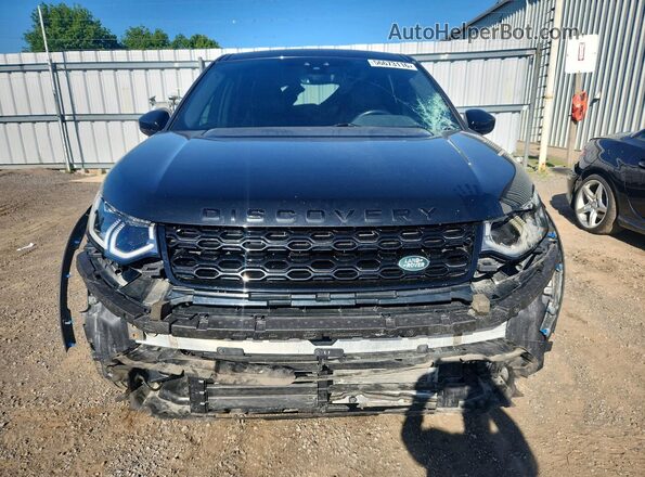 SALCP2FXXLH843310 2020 LAND ROVER DISCOVERY Black წინა ხედი