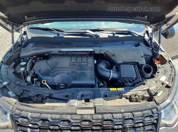 SALCP2FXXMH884229 2021 LAND ROVER DISCOVERY Серый Вид задней части салона