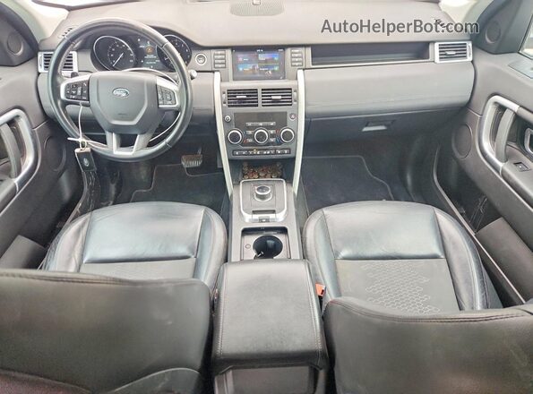 SALCP2RX3JH726709 2018 LAND ROVER DISCOVERY White Widok deski rozdzielczej