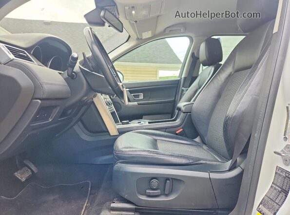 SALCP2RX3JH726709 2018 LAND ROVER DISCOVERY White Widok wnętrza z przodu