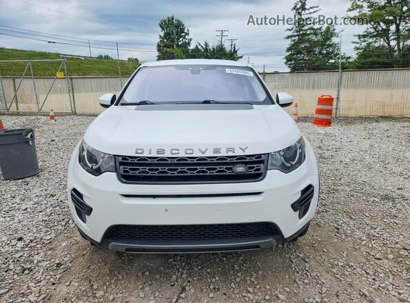 SALCP2RX3JH726709 2018 LAND ROVER DISCOVERY White Widok z przodu