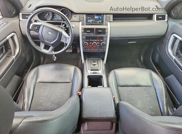 SALCP2RX5JH738358 2018 LAND ROVER DISCOVERY Charcoal წინა პანელის ხედი