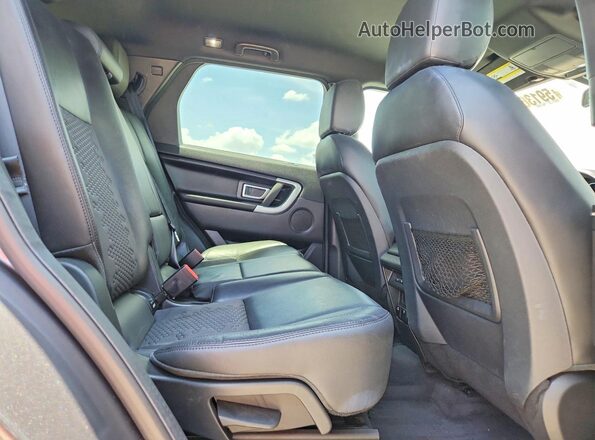 SALCP2RX5JH738358 2018 LAND ROVER DISCOVERY Charcoal უკანა სავარძლების ხედი