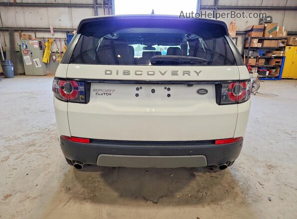 SALCP2RX5JH743382 2018 LAND ROVER DISCOVERY White Rear view