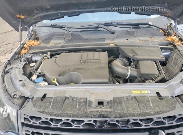 SALCP2RX6JH741995 2018 LAND ROVER DISCOVERY Blue Widok komory silnika