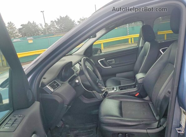 SALCP2RX6JH741995 2018 LAND ROVER DISCOVERY Blue Widok wnętrza z przodu
