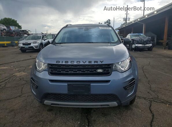 SALCP2RX6JH741995 2018 LAND ROVER DISCOVERY Blue Widok z przodu