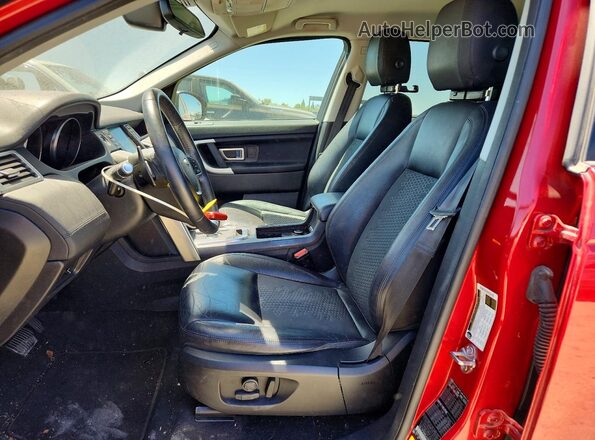 SALCP2RX6JH769540 2018 LAND ROVER DISCOVERY Red Vista interior delantera