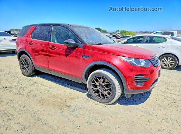 SALCP2RX6JH769540 2018 LAND ROVER DISCOVERY Red Delantero derecho