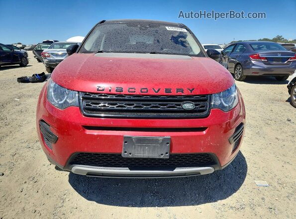 SALCP2RX6JH769540 2018 LAND ROVER DISCOVERY Red Vista frontal