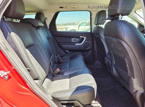 SALCP2RX6JH769540 2018 LAND ROVER DISCOVERY Red Vista interior trasera