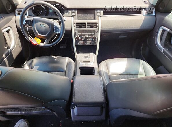 SALCP2RX6JH769540 2018 LAND ROVER DISCOVERY Red Vista del salpicadero
