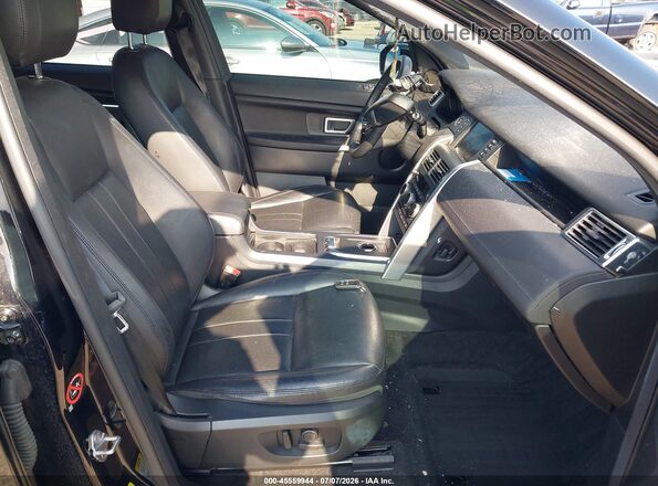 SALCP2RX8JH750312 2018 LAND ROVER DISCOVERY SPORT Black Front interior view