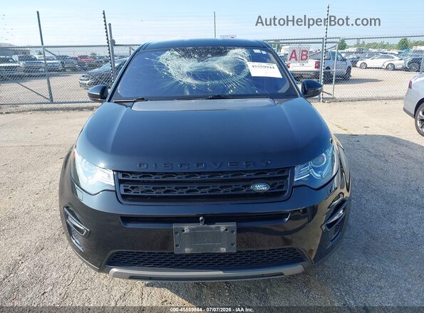 SALCP2RX8JH750312 2018 LAND ROVER DISCOVERY SPORT Black Rear interior view