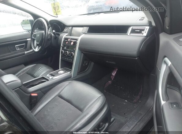 SALCP2RX9JH755616 2018 LAND ROVER DISCOVERY SPORT Black Vista interior delantera