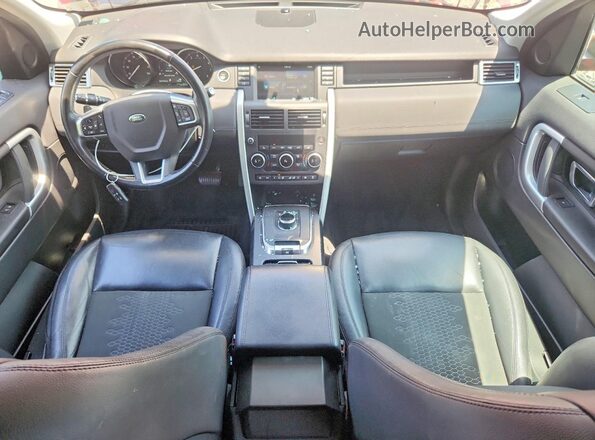 SALCP2RXXJH769377 2018 LAND ROVER DISCOVERY Red Вид панелі приладів