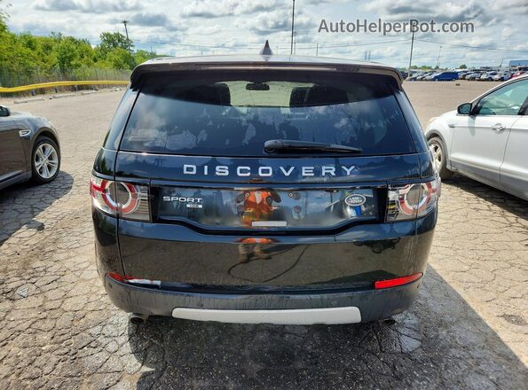 SALCR2BG1HH648526 2017 LAND ROVER DISCOVERY Black Вид ззаду