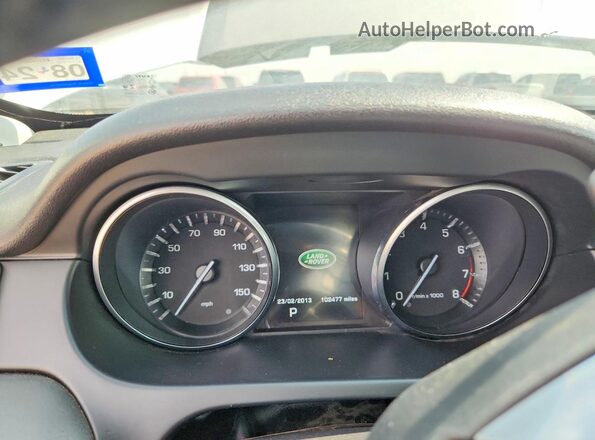 SALCR2BG3GH620113 2016 LAND ROVER DISCOVERY White Vista del cuadro de instrumentos