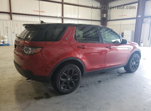 SALCR2BG7GH590145 2016 LAND ROVER DISCOVERY Red Tył prawy