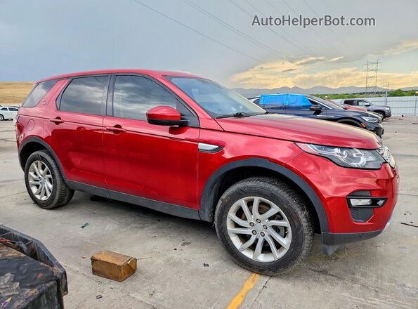 SALCR2BG8HH664500 2017 LAND ROVER DISCOVERY Red წინა მარჯვენა