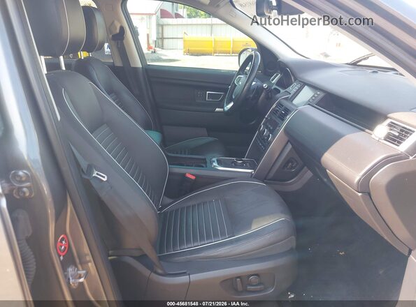 SALCR2BGXHH654146 2017 LAND ROVER DISCOVERY SPORT Gray Front interior view