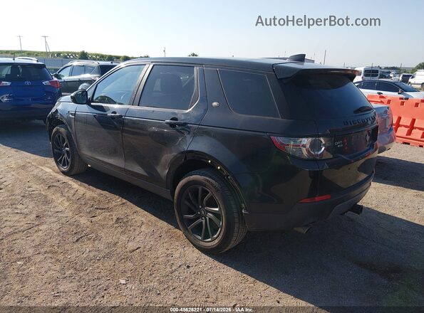 SALCR2BGXHH657189 2017 LAND ROVER DISCOVERY SPORT Black Հետևի ձախ
