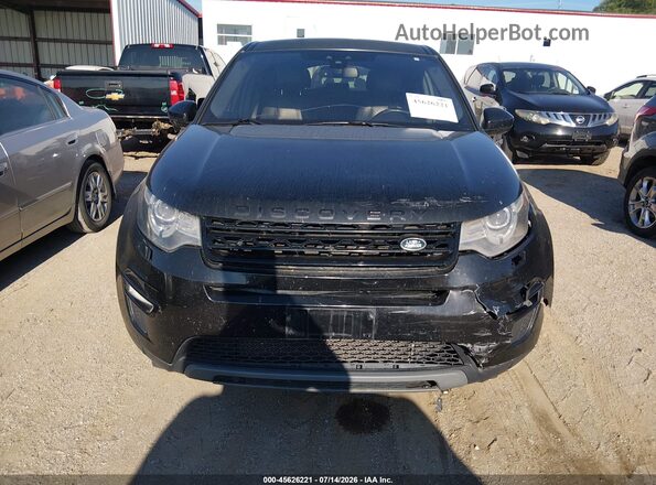 SALCR2BGXHH657189 2017 LAND ROVER DISCOVERY SPORT Black Սարքավորումների վահանակի տեսք