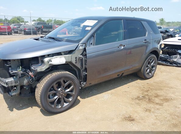 SALCR2FX1KH804274 2019 LAND ROVER DISCOVERY SPORT Gray Առջևի ձախ երեք քառորդ տեսարան