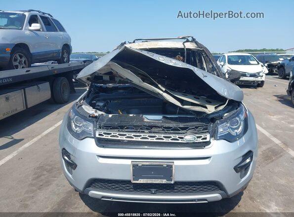 SALCR2FX2KH801433 2019 LAND ROVER DISCOVERY SPORT Silver წინა ხედი